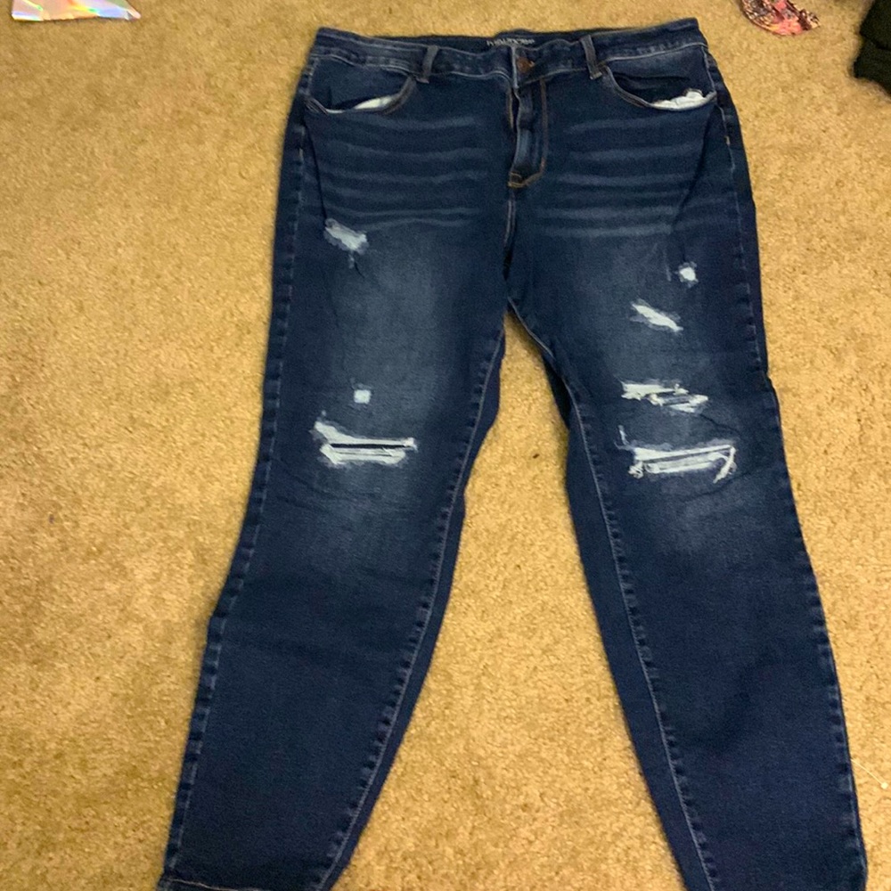 Distressed Jeans